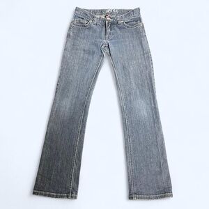 Y2K low rise jeans bootcut dark wash Women’s Roxy Vintage 2000s